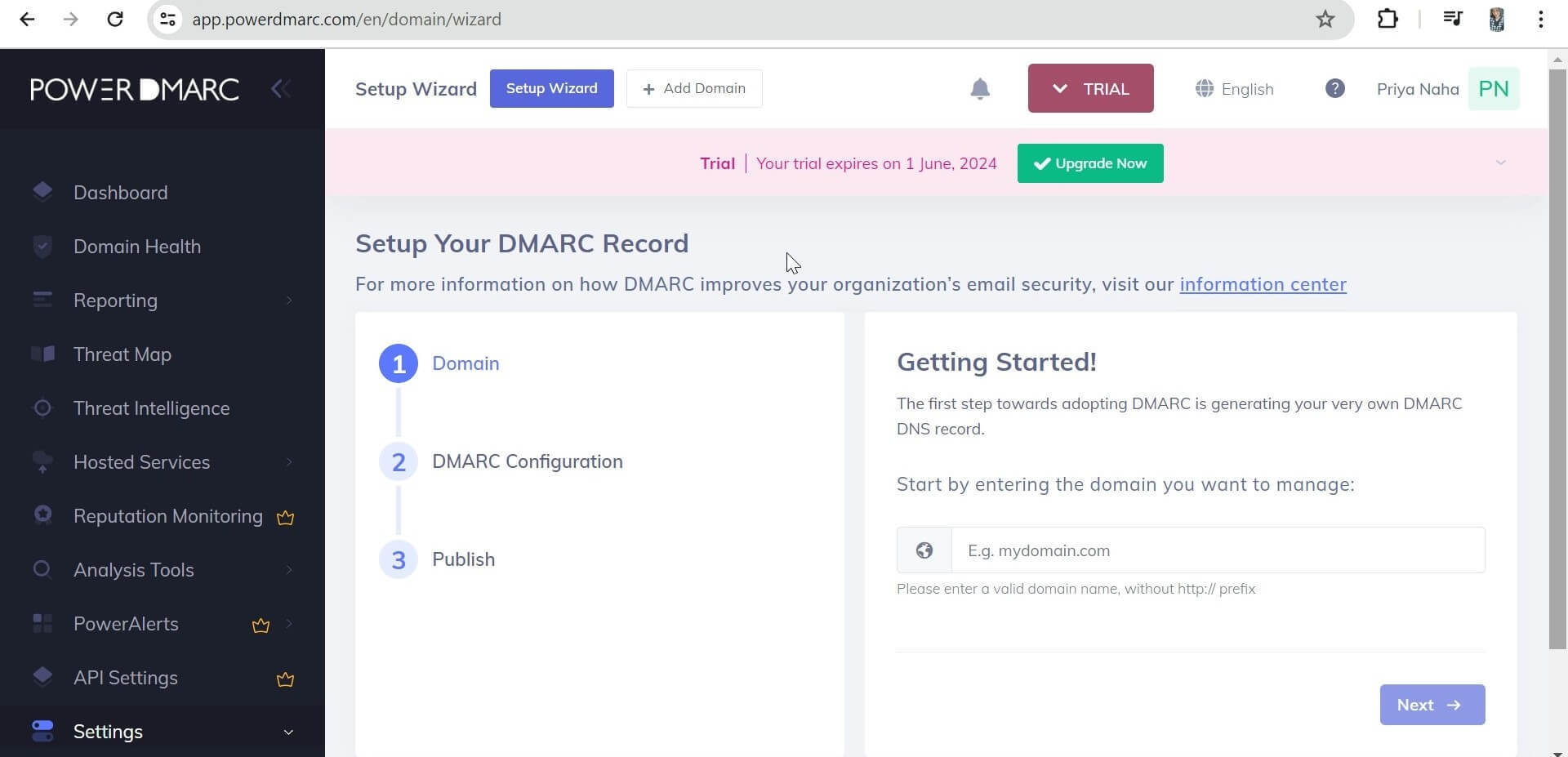 create record