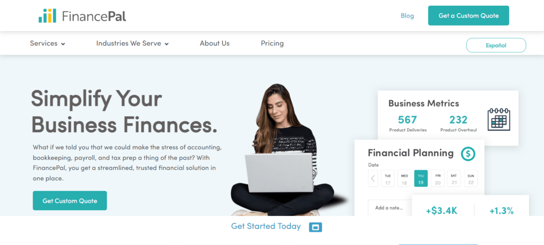 financepal-bookkeeping-dashboard