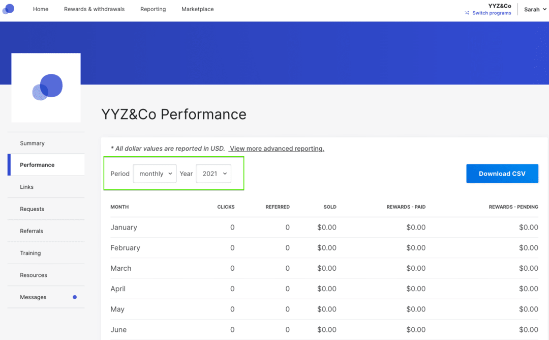 partnerstack-affiliate-software-dashboard