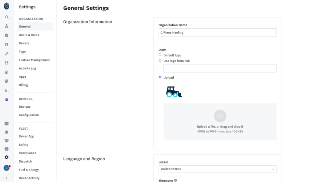samsara fleet management dashboard