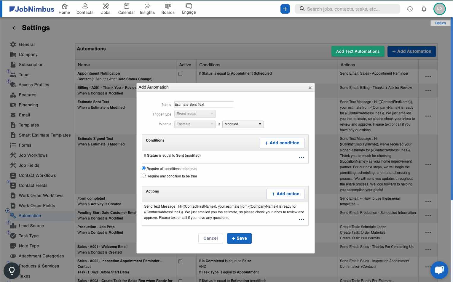 workflow automations